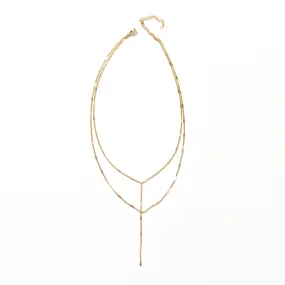 Lovina Layered Lariat Necklace