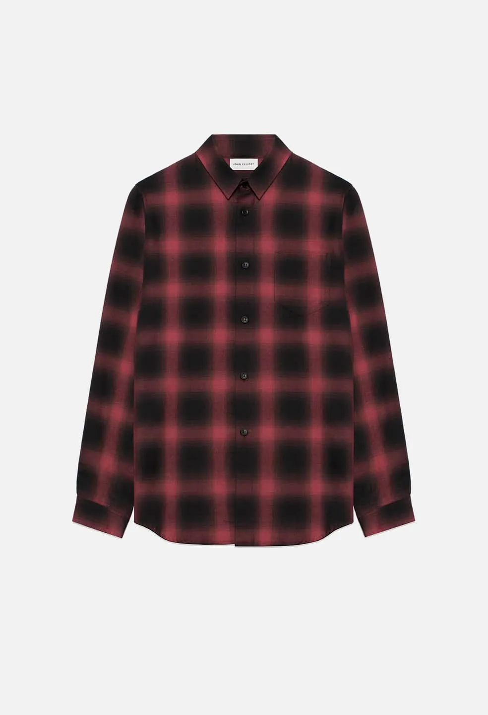 LS Button Up / Shadow Red