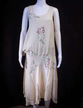 Marni Cream Floral Dress Small/Medium