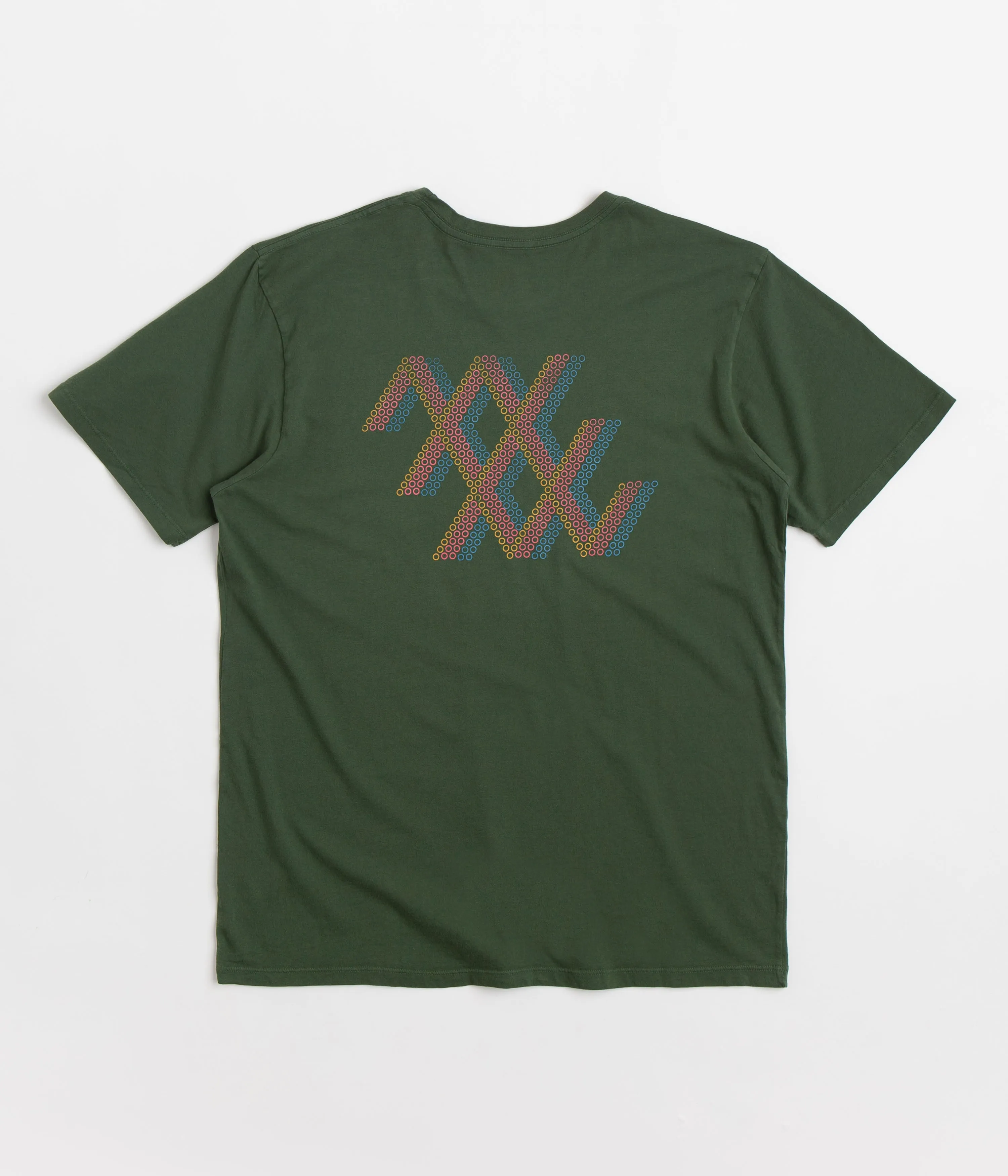 Mollusk Lattice Energy T-Shirt - Rover Green