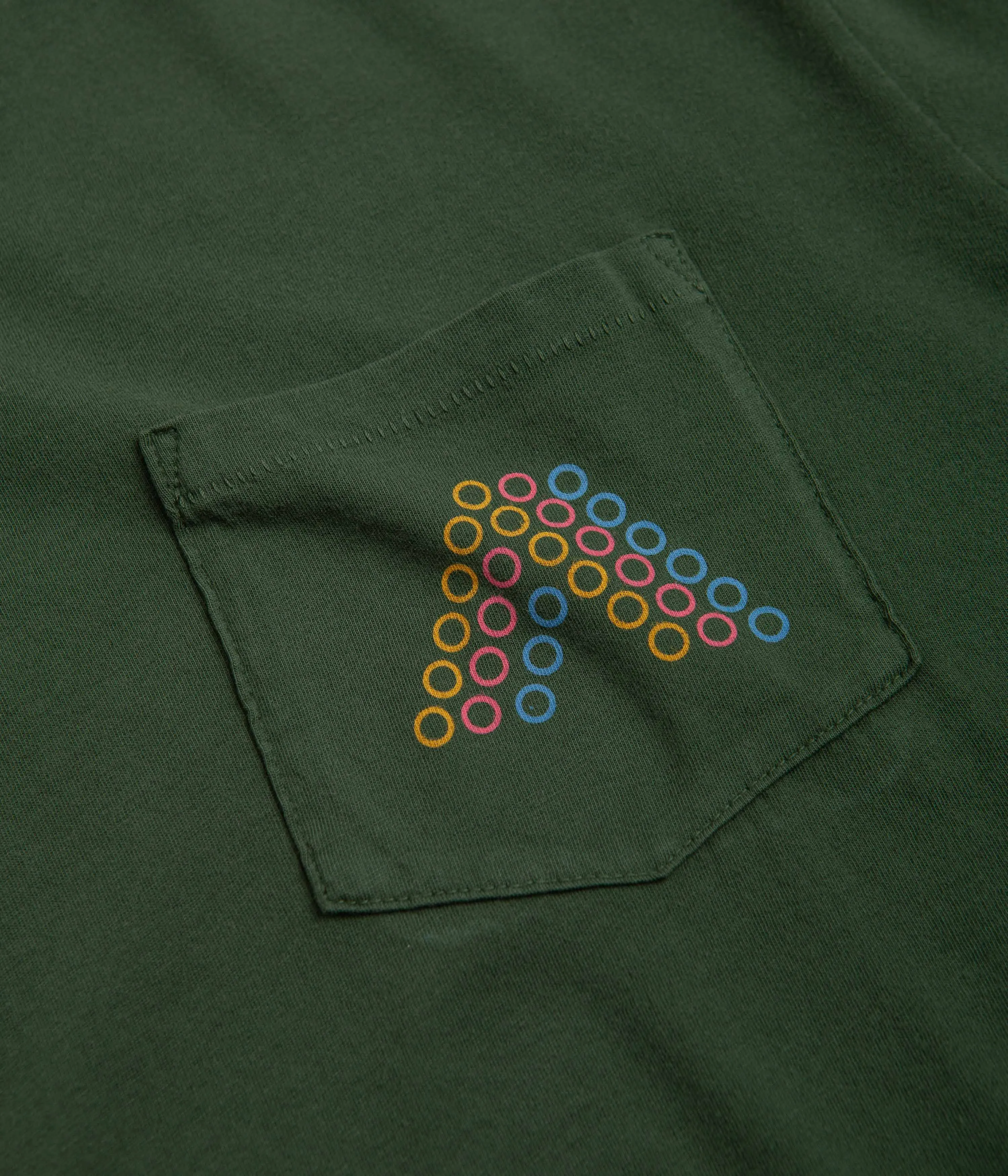 Mollusk Lattice Energy T-Shirt - Rover Green