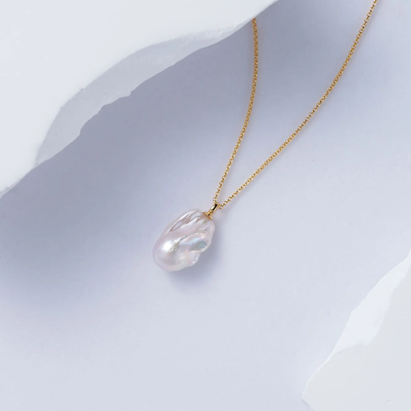 New Yorker Baroque Pearl Necklace WN00606