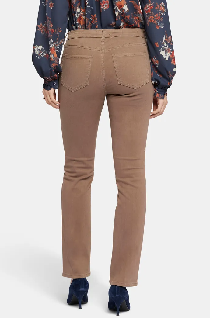 NYDJ Sheri slim jeans (zip), pigment dyed Incense