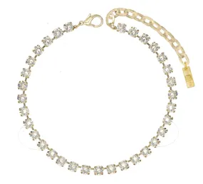 Oakland Crystal Necklace | Champagne