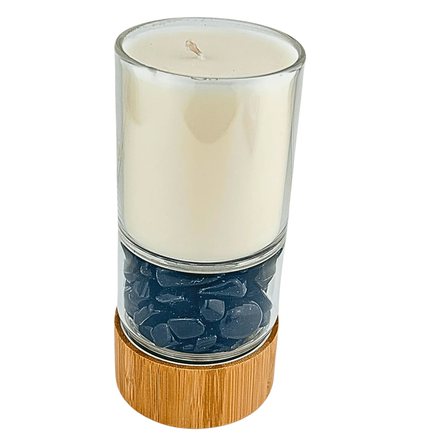 Obsidian Crystal Candle #83