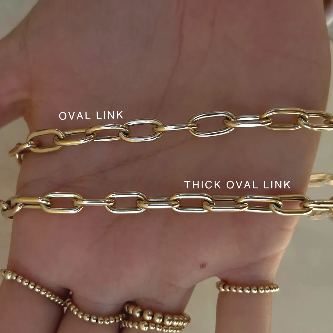 Oval Link Necklace