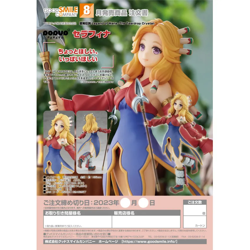 Pop Up Parade The Legend of Seiken Legend of Mana Seraphina