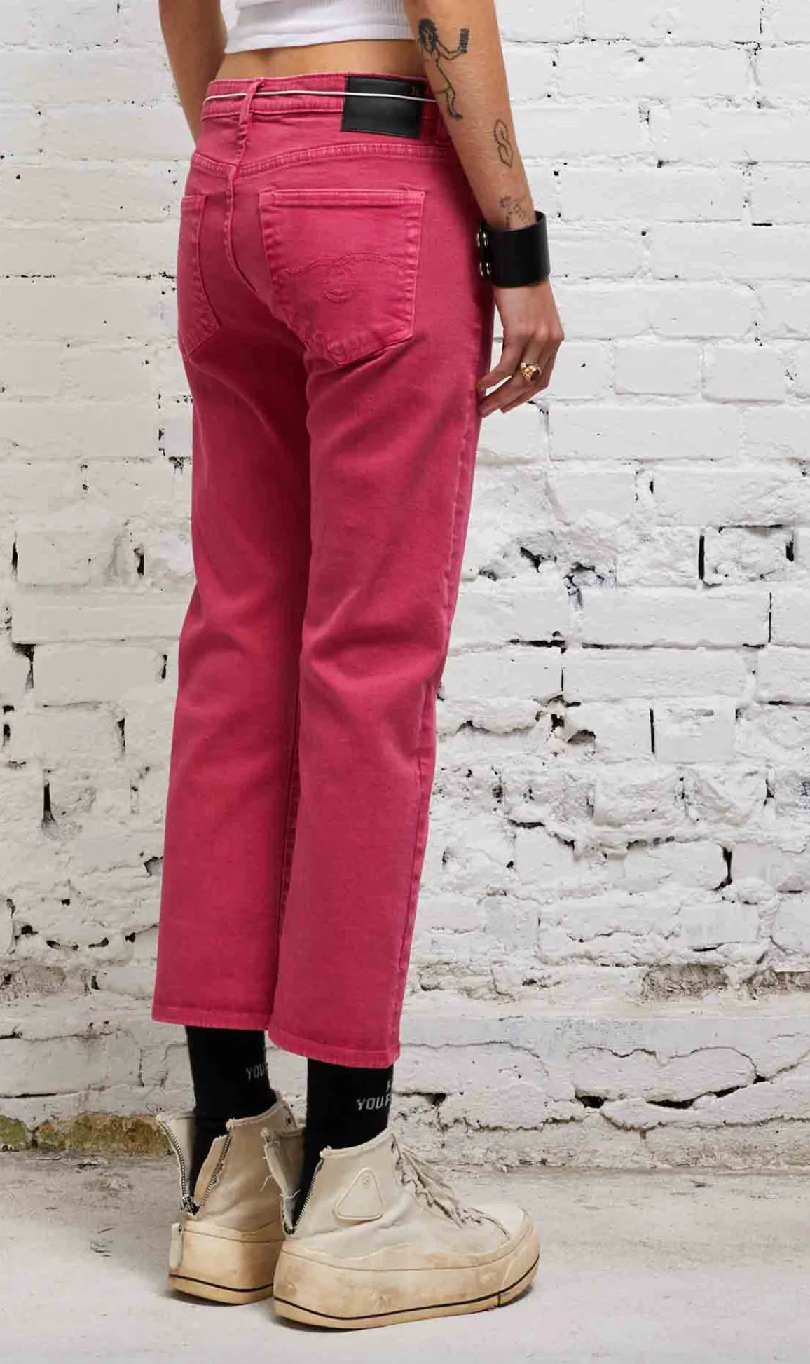 R13 :: Boy Straight Pink