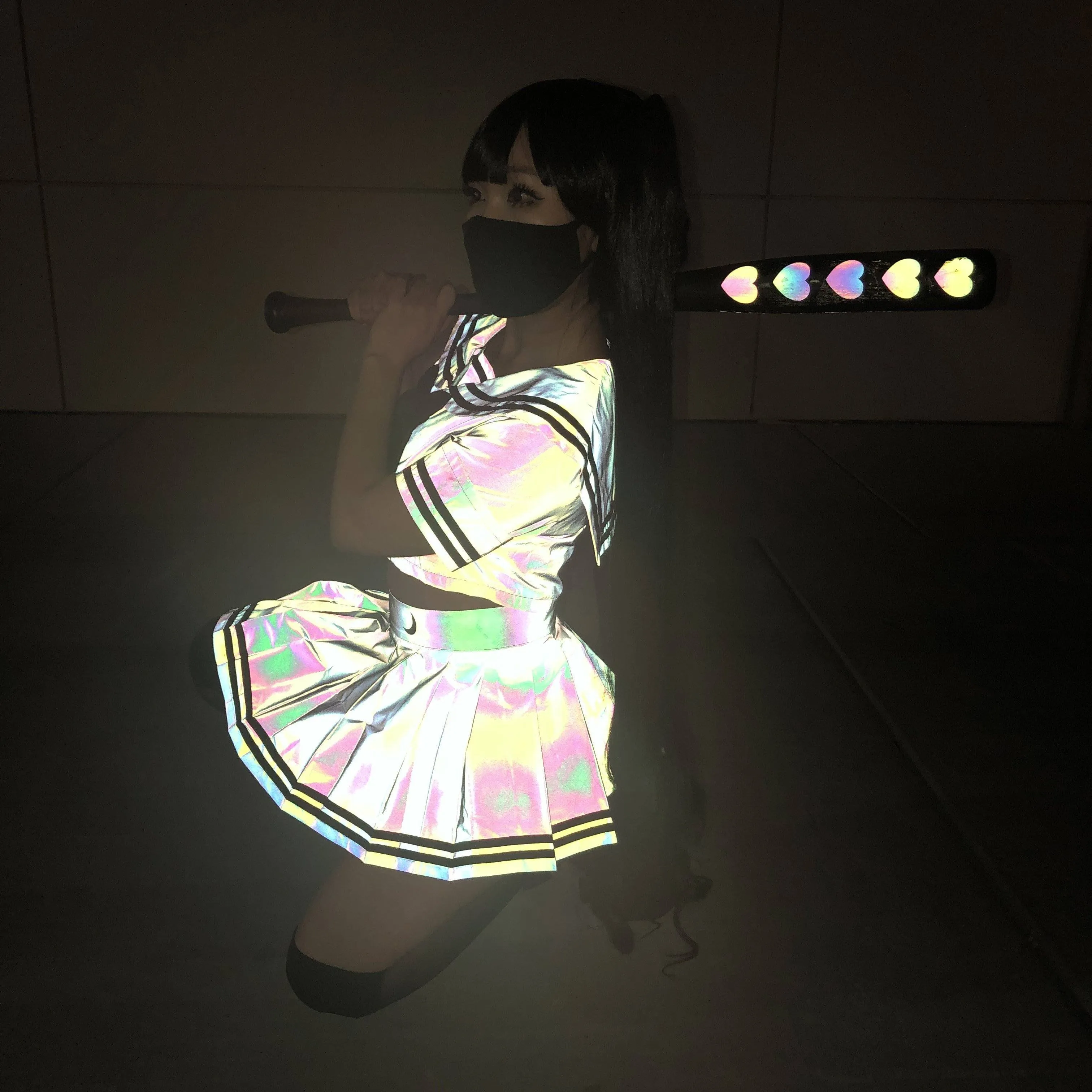 Reflective Moon Japanese Sailor Uniform