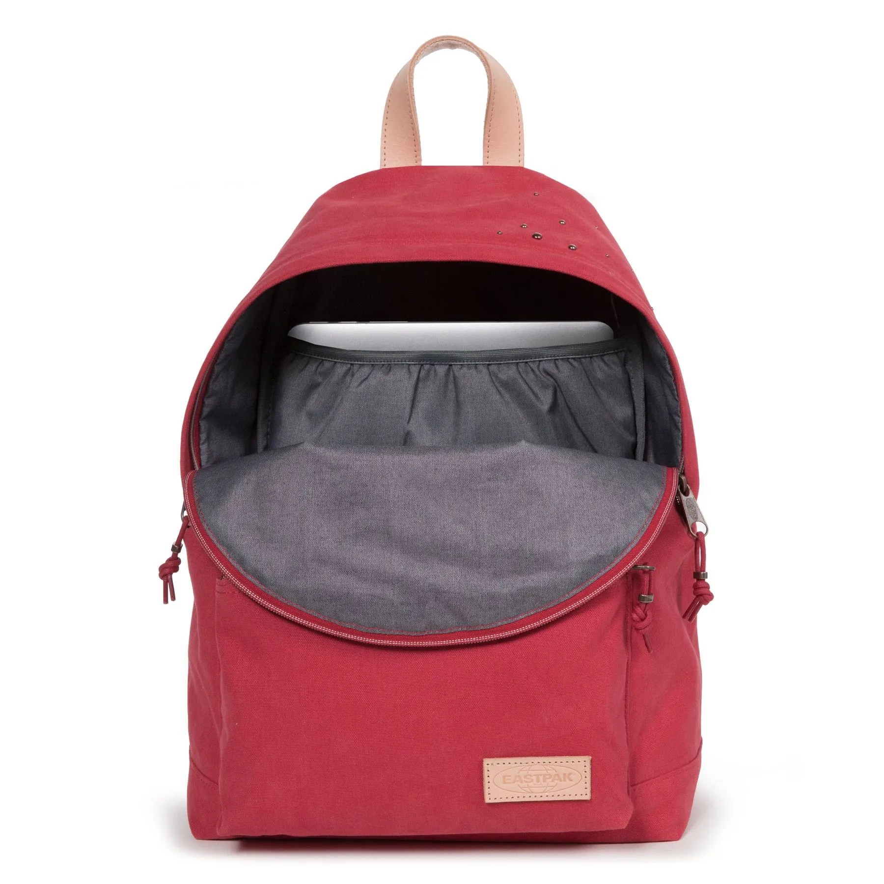 SAC EASTPAK PADDED SLEEK'R STUDDED ROSE