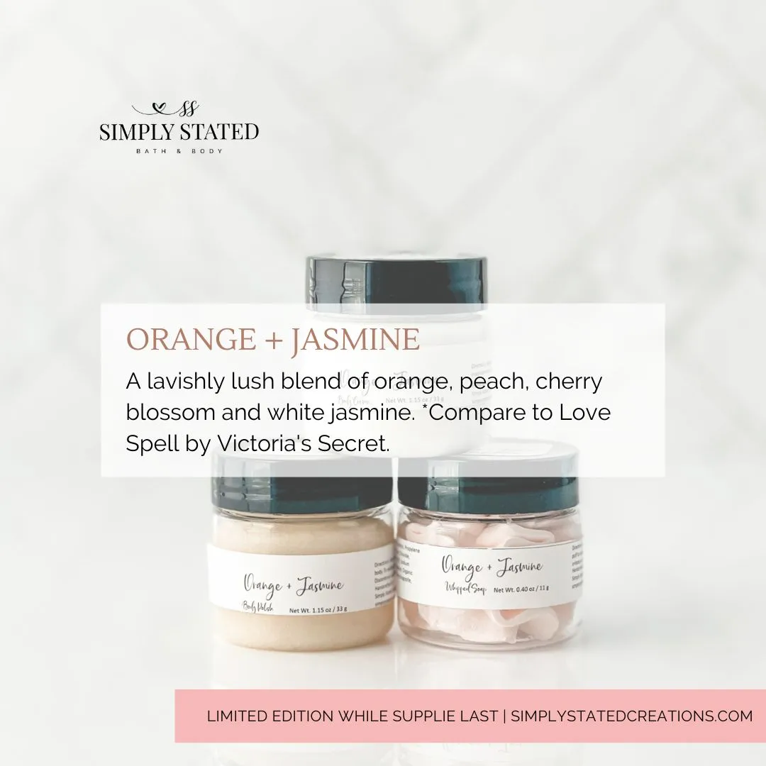 Sample Whipped Soap Spring Collection