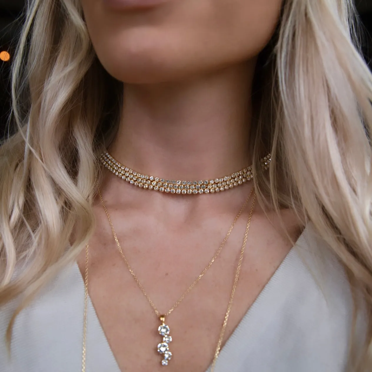 Siri Choker / Crystal