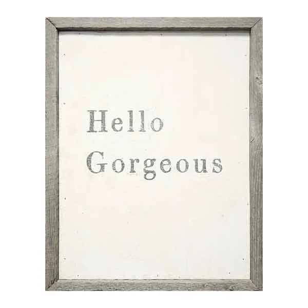 Sugarboo Hello Gorgeous Art Print