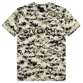 T-Shirt - Beige/Black