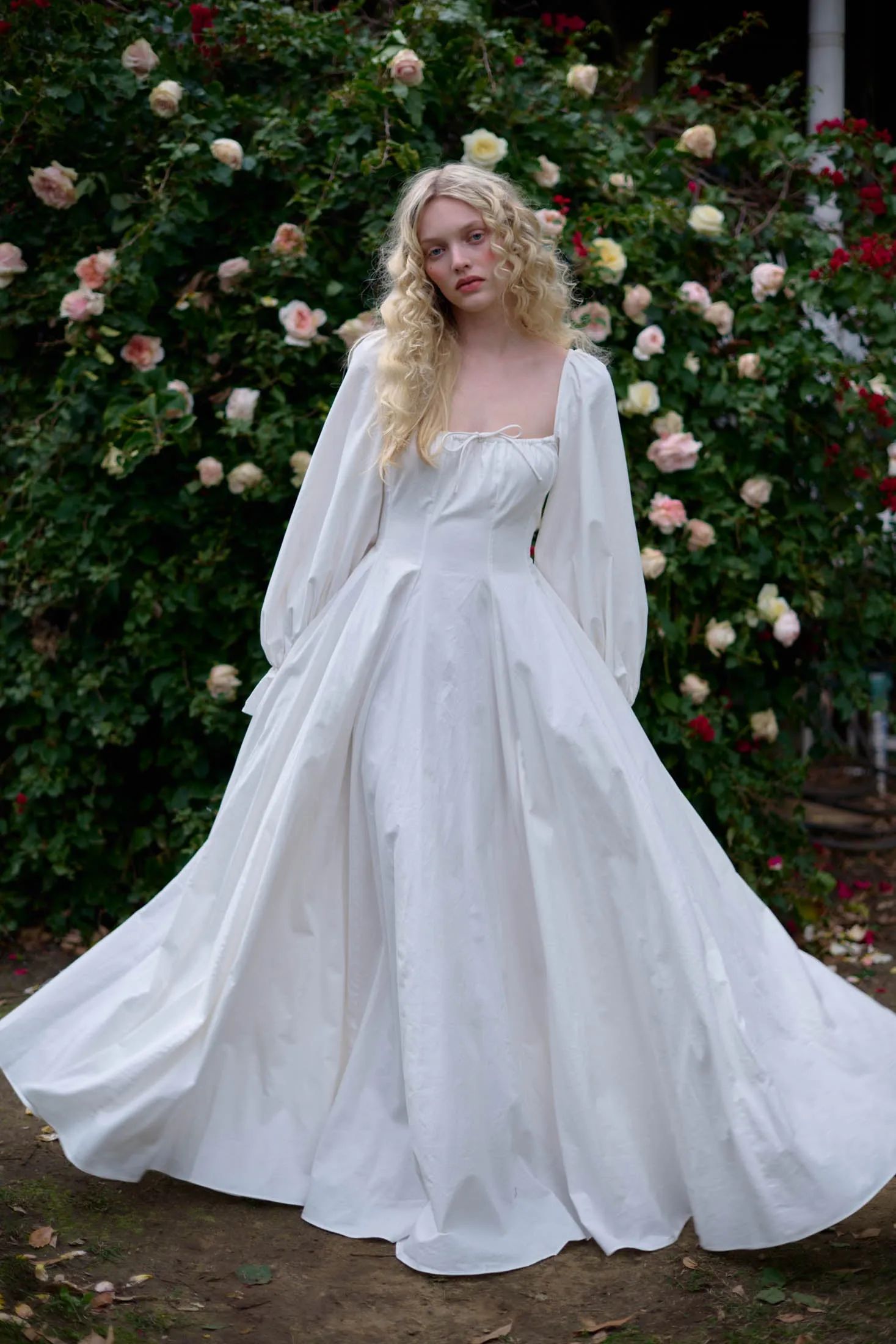 The Ivory Dusk Gown