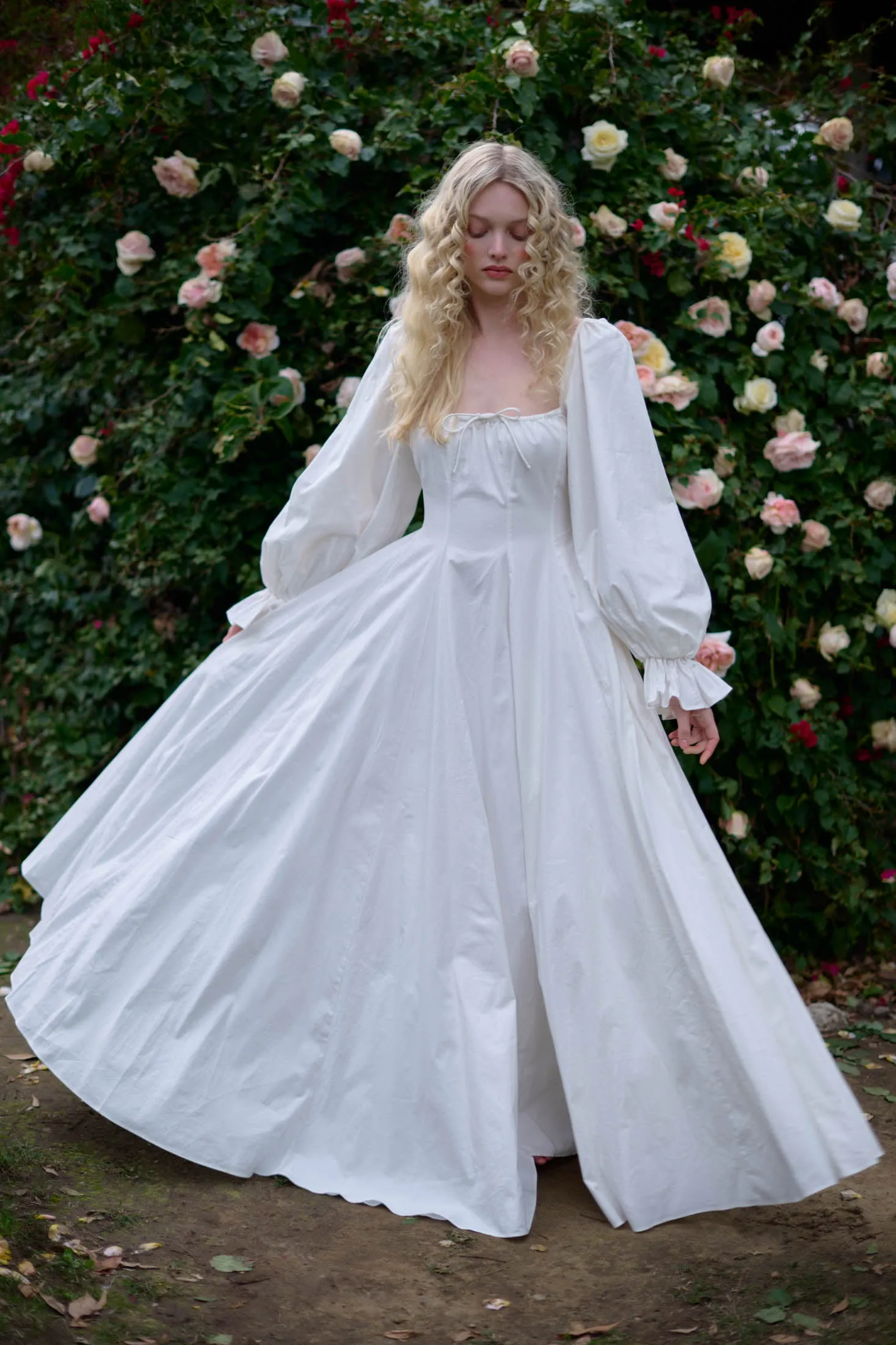 The Ivory Dusk Gown