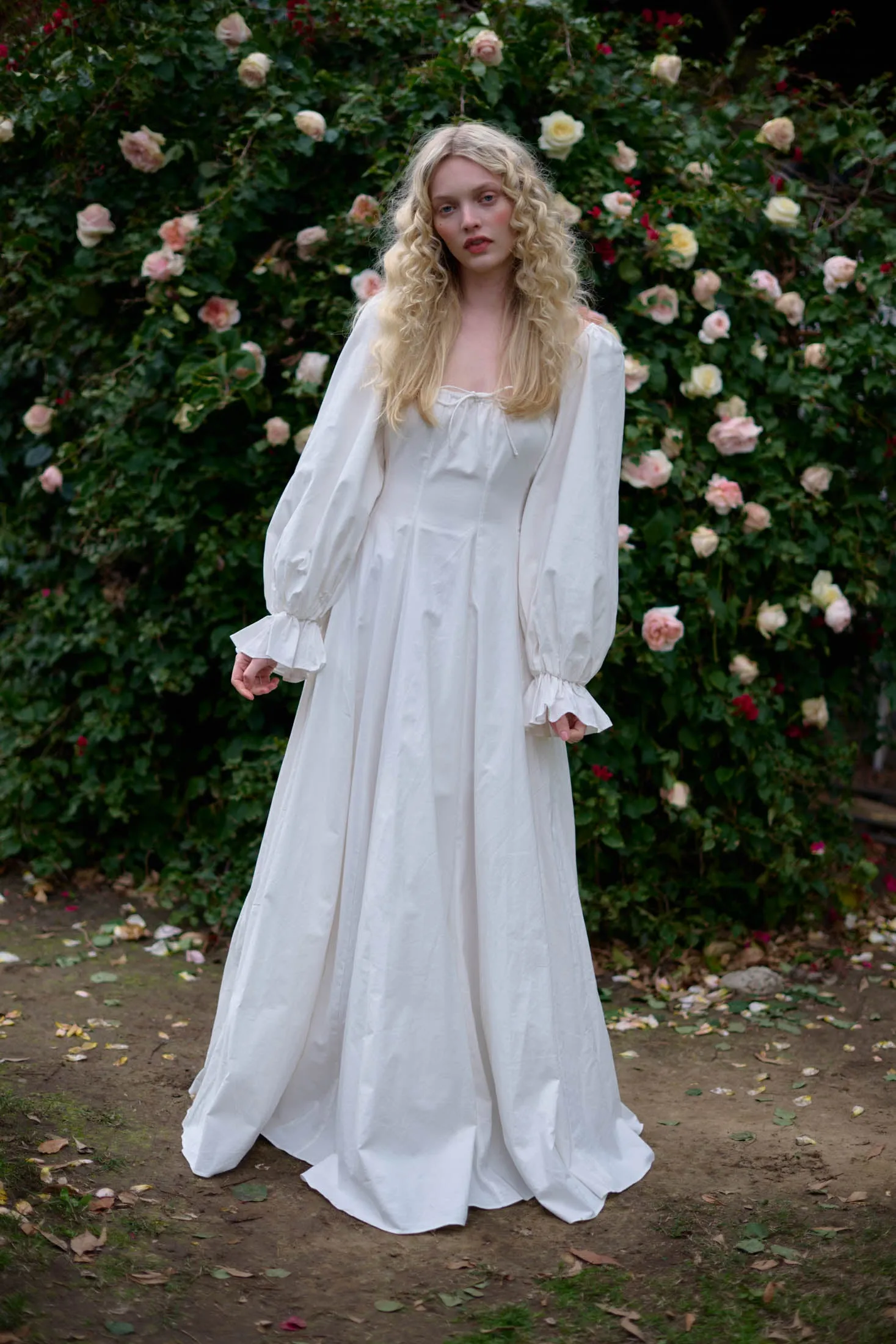 The Ivory Dusk Gown