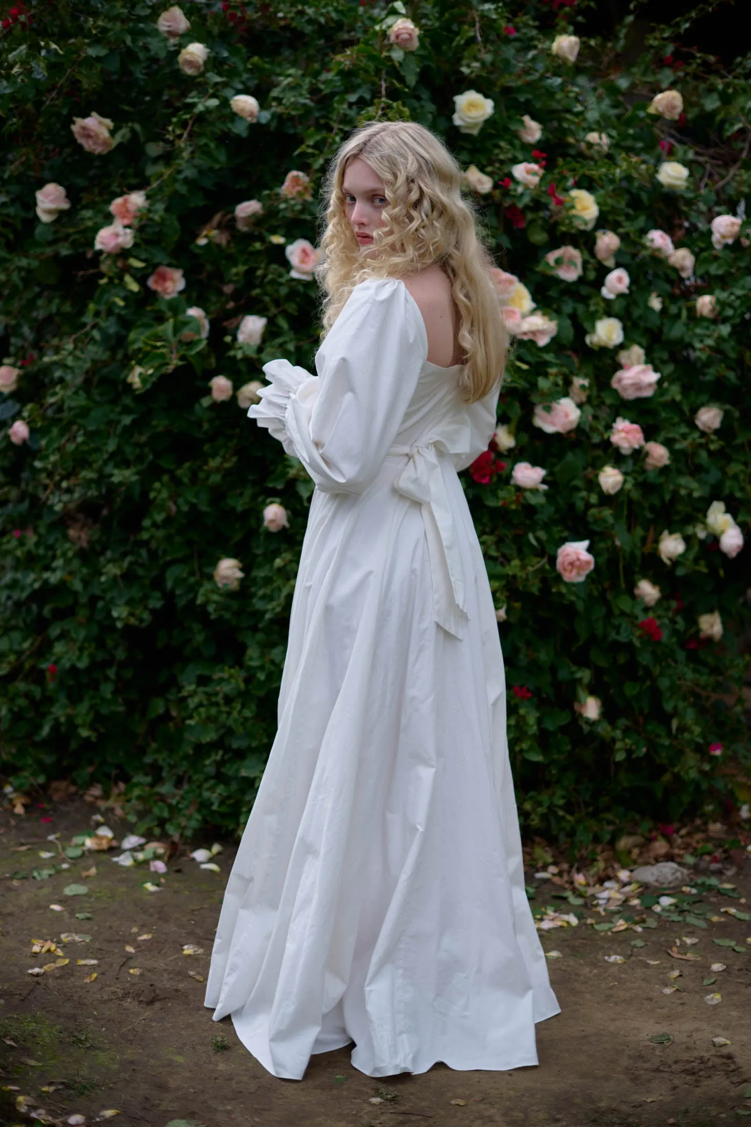 The Ivory Dusk Gown