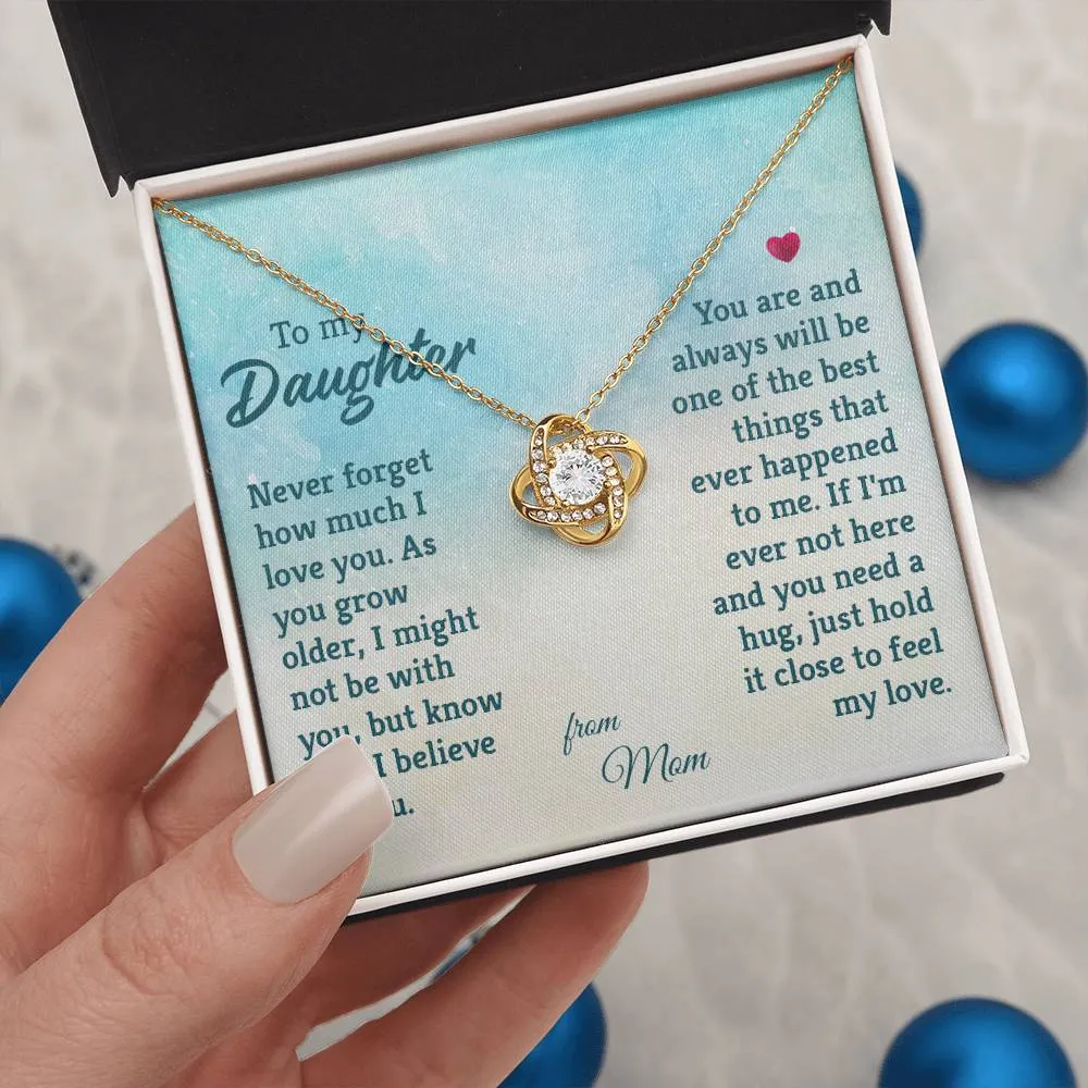 To My Daughter Necklace from Mom, The Best Things That Ever Happened to Me