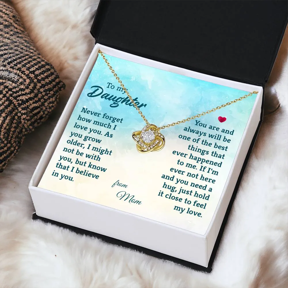 To My Daughter Necklace from Mom, The Best Things That Ever Happened to Me