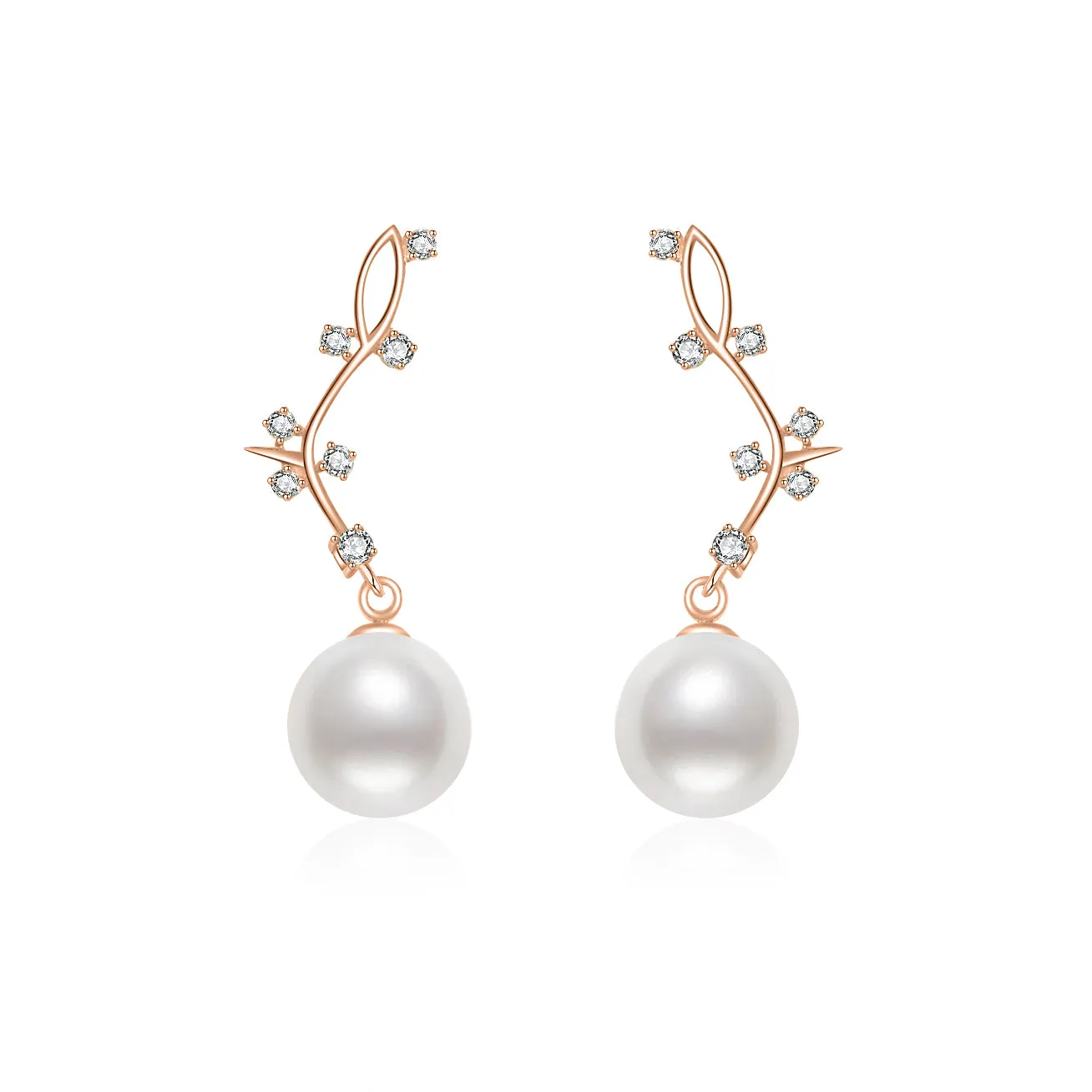 Top Grade Freshwater Pearl Earrings WE00724 | STARRY