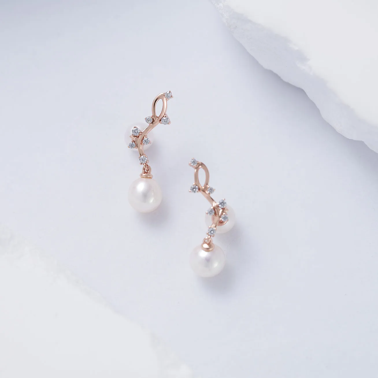 Top Grade Freshwater Pearl Earrings WE00724 | STARRY