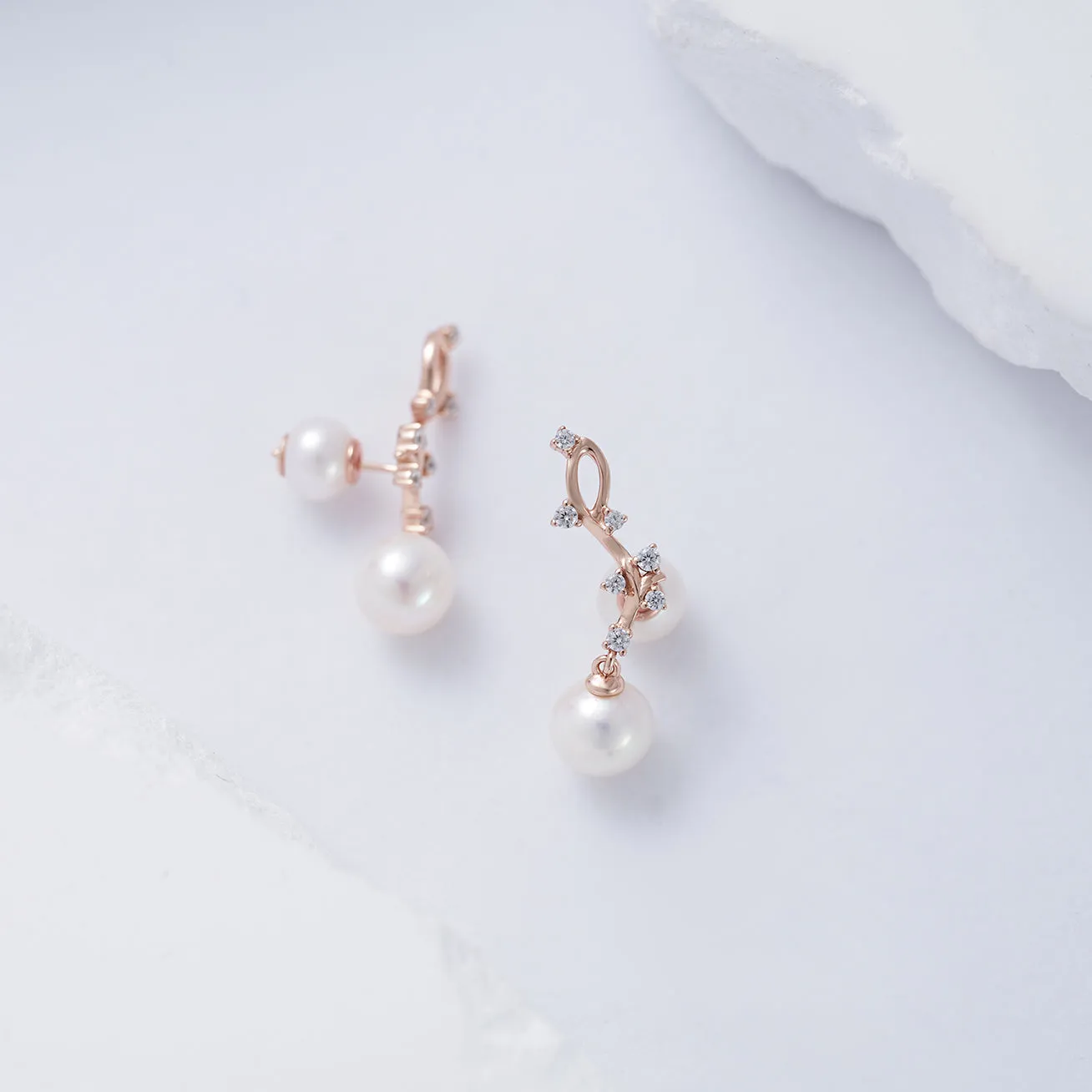 Top Grade Freshwater Pearl Earrings WE00724 | STARRY