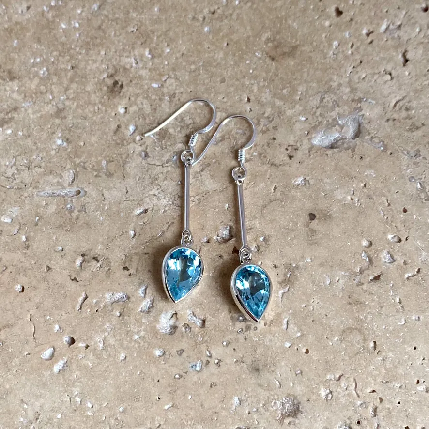 Topaz Earrings - Anika