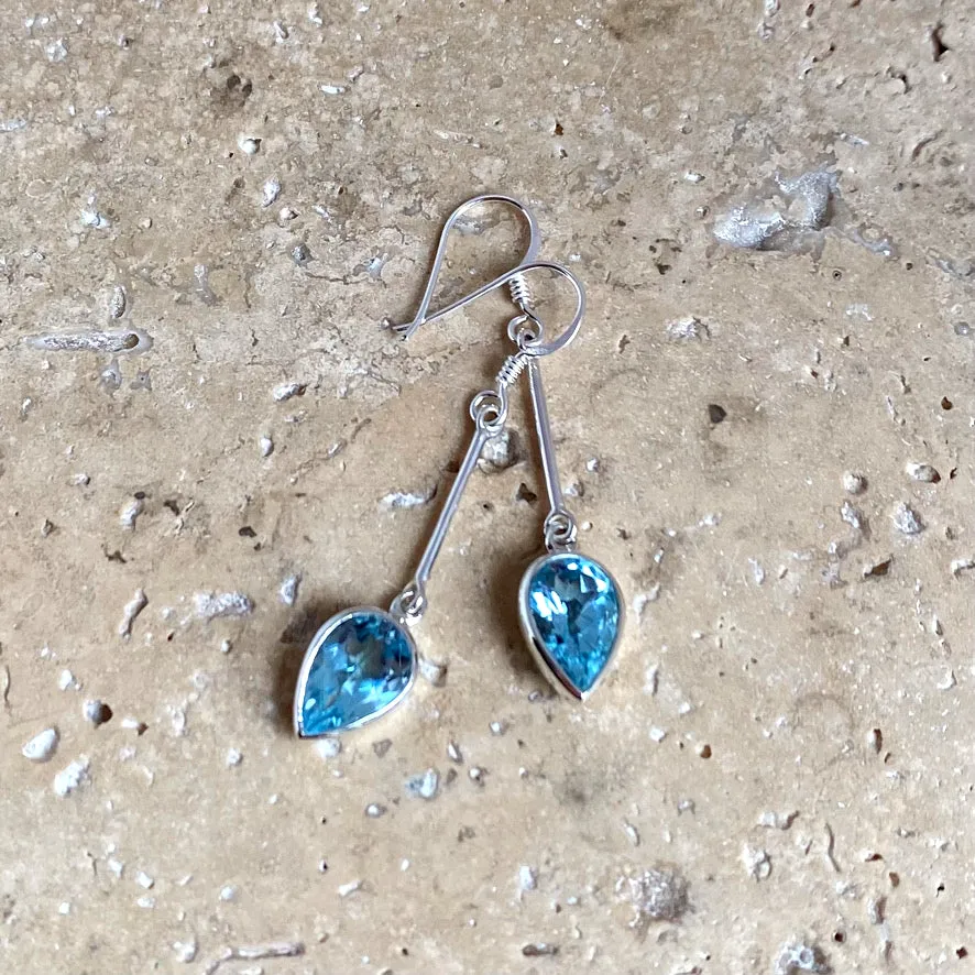 Topaz Earrings - Anika