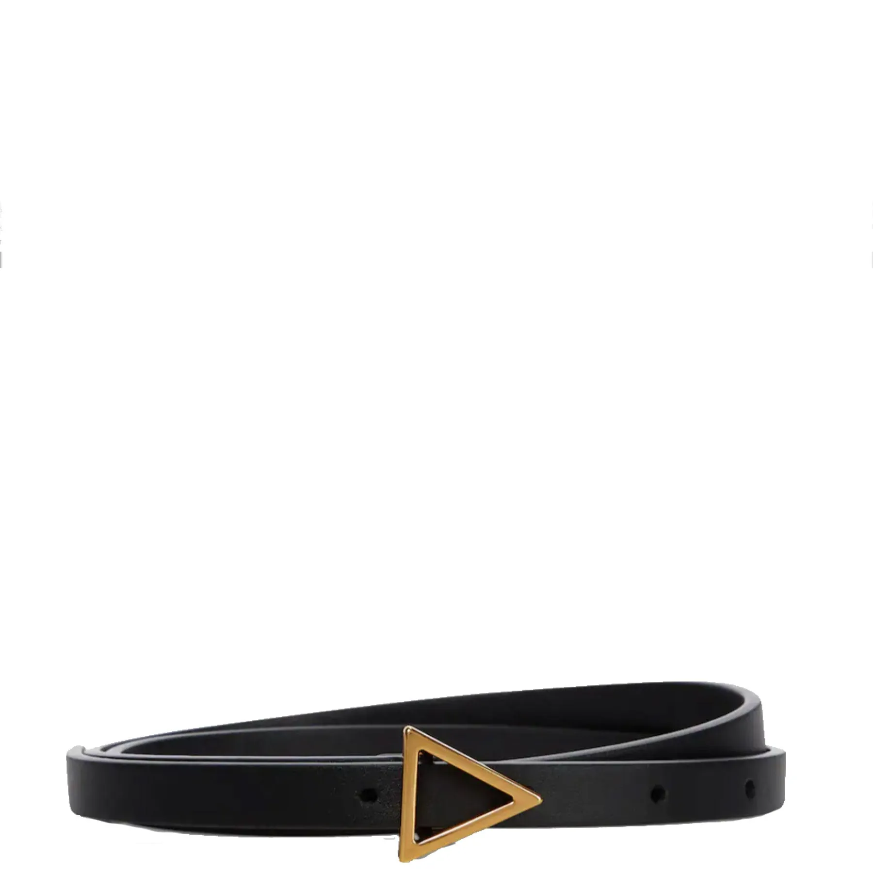 Triangle Belt 1cm, Black