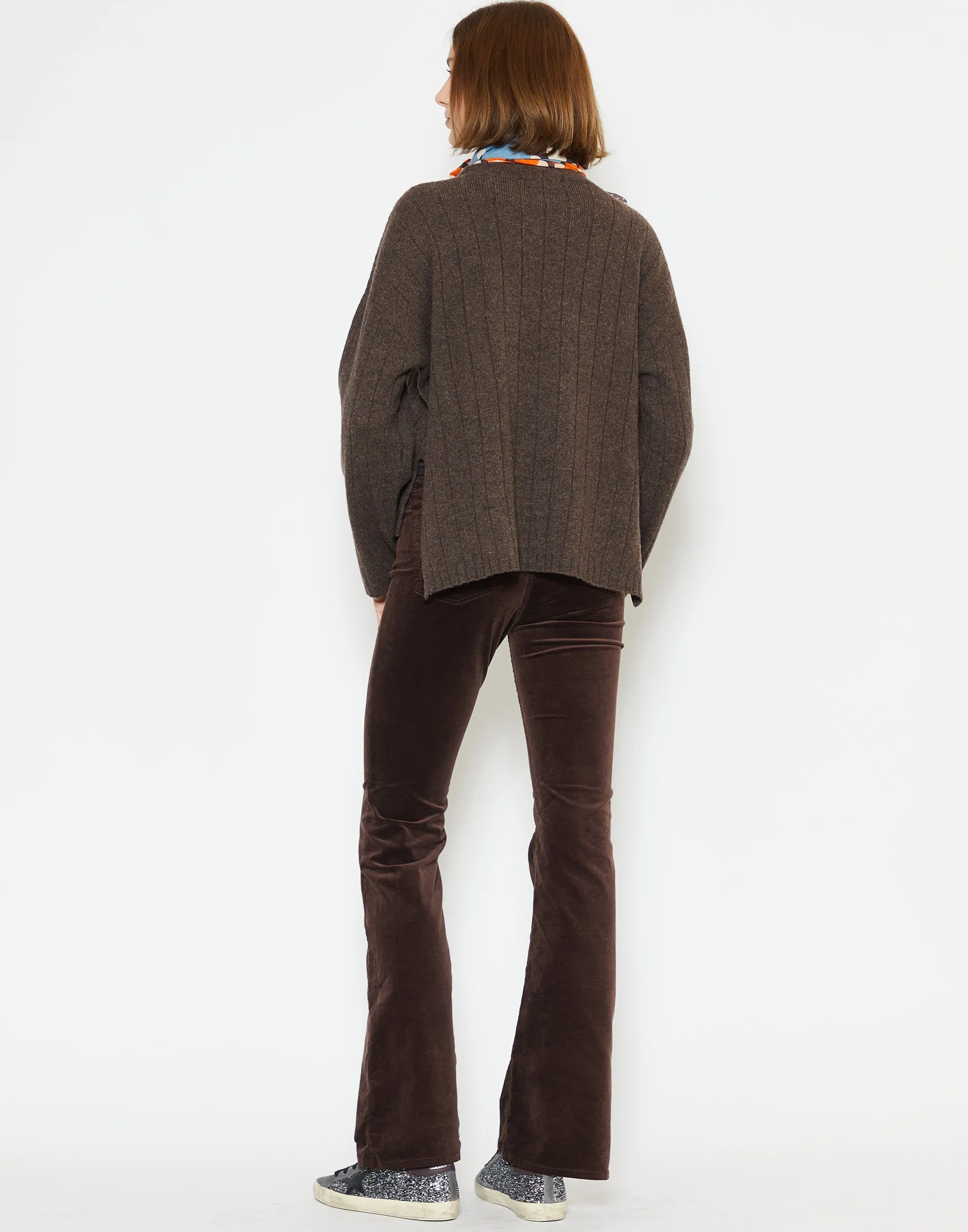 Truffle Merino Wool Echo Pullover