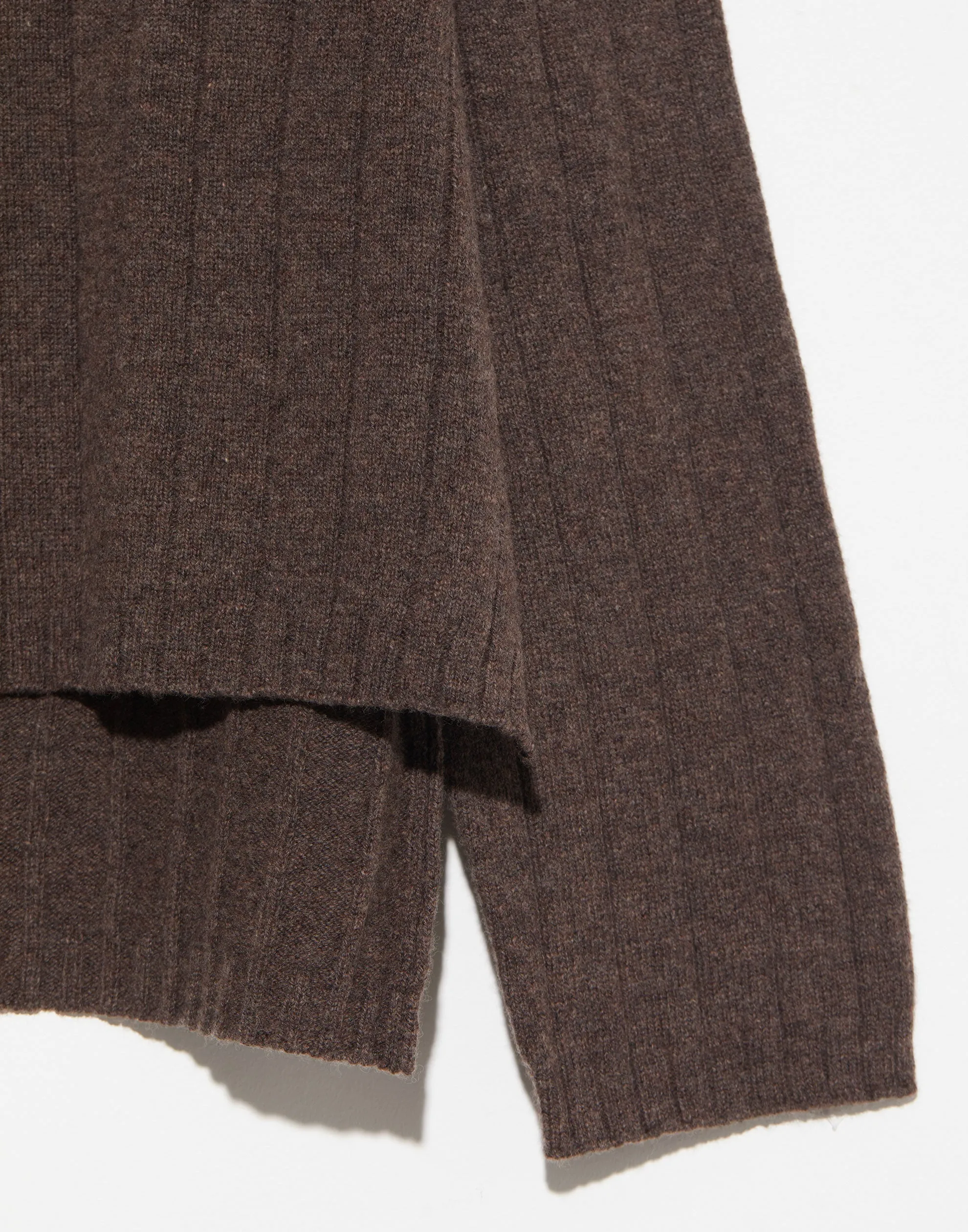 Truffle Merino Wool Echo Pullover