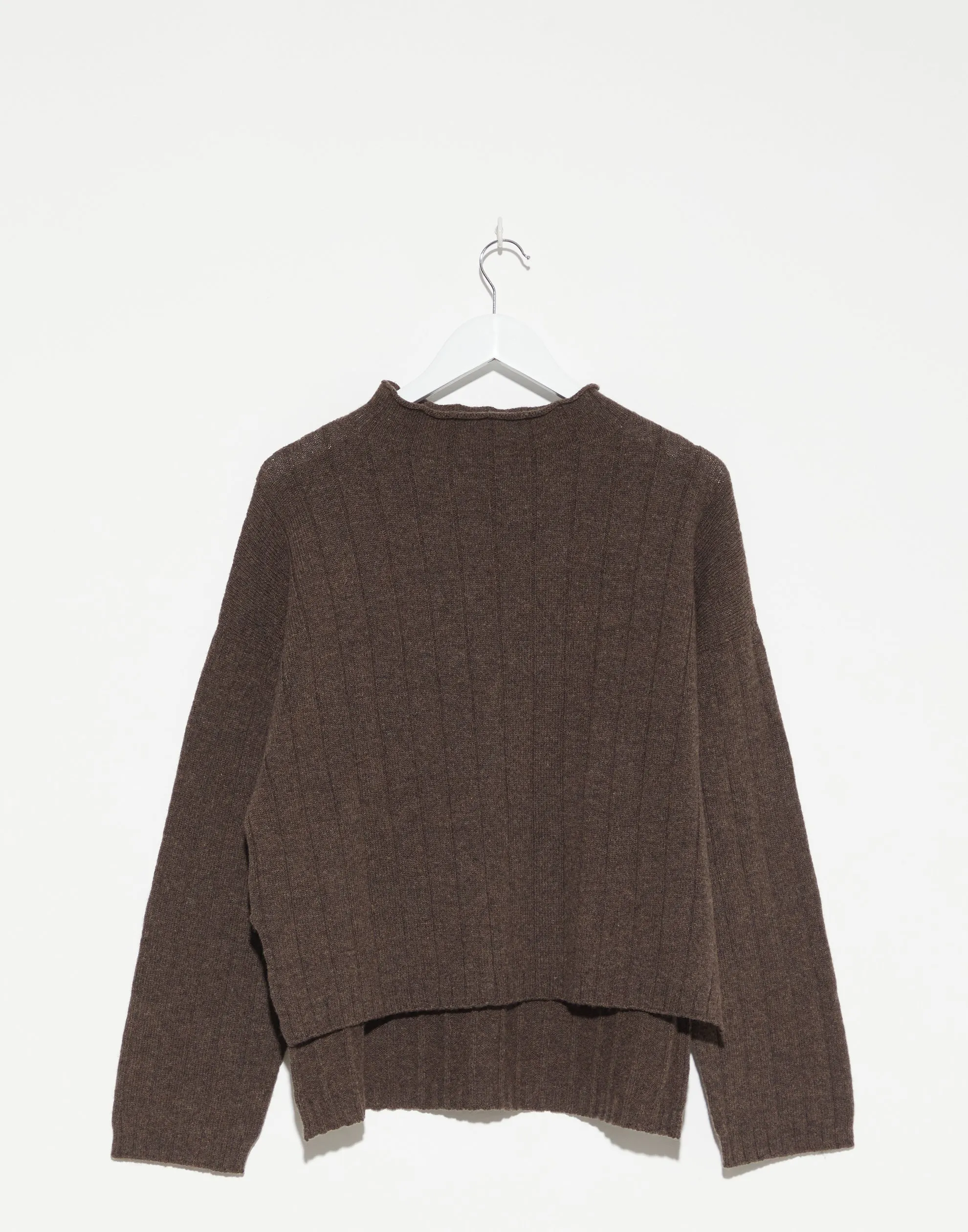 Truffle Merino Wool Echo Pullover