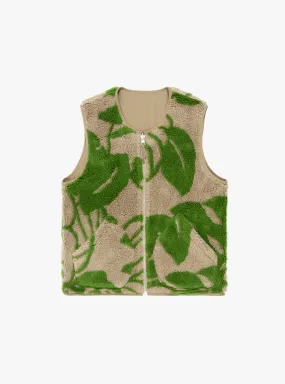 Utah Waistcoat Sand & Green