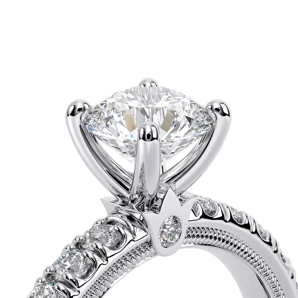 Verragio Tradition 14k Gold Round Diamond Solitaire Engagement Ring