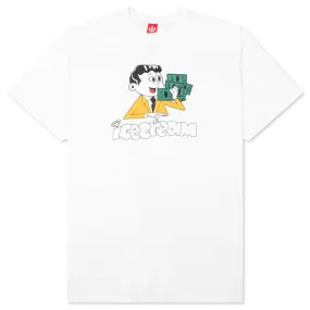 Wide Eyed S/S Tee - White