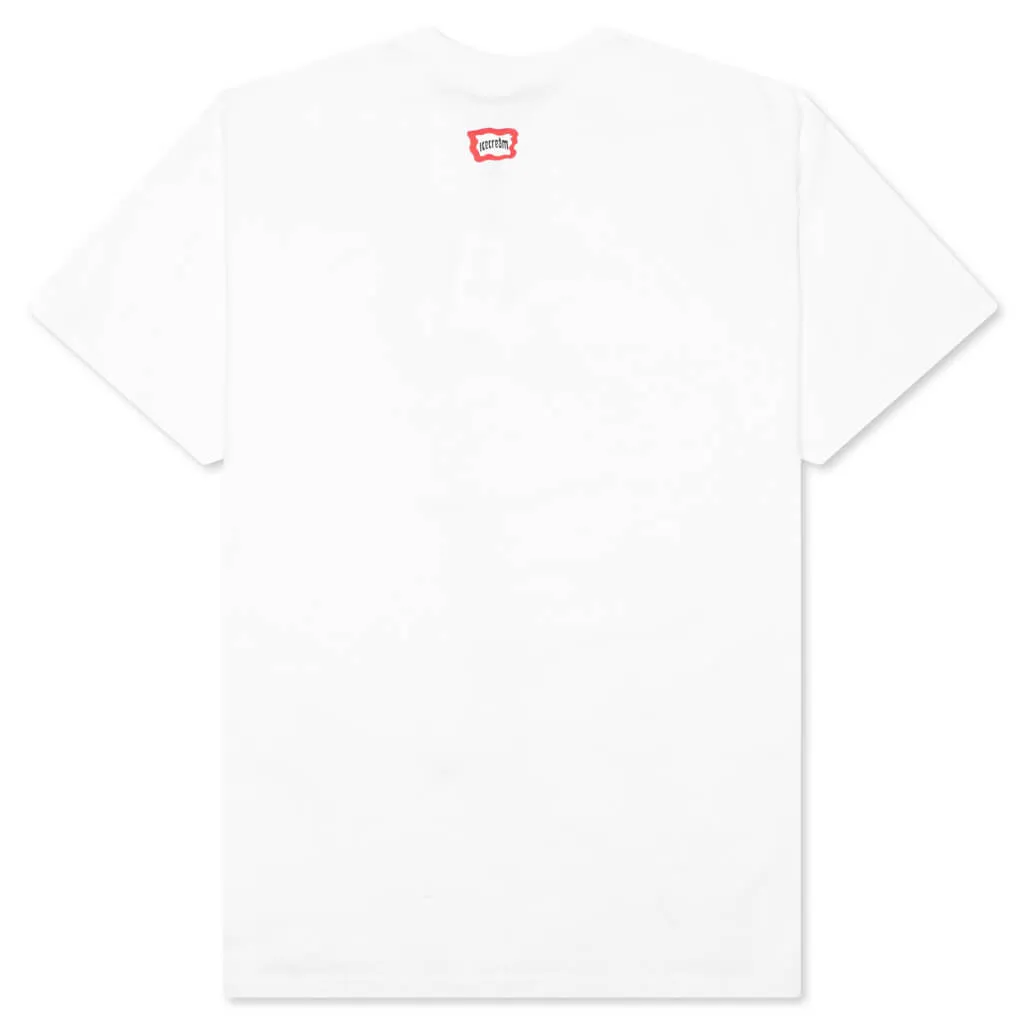 Wide Eyed S/S Tee - White